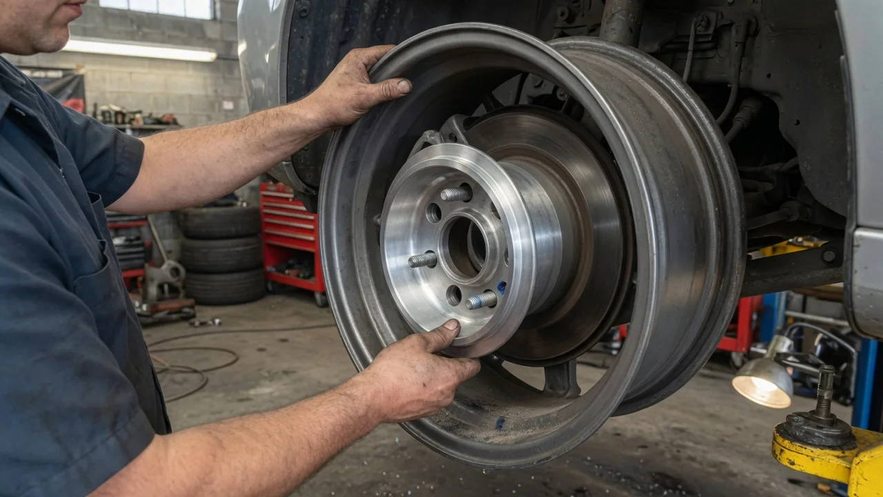 Automotive scene illustrating Why Do Wheels Need Center Bore Fit