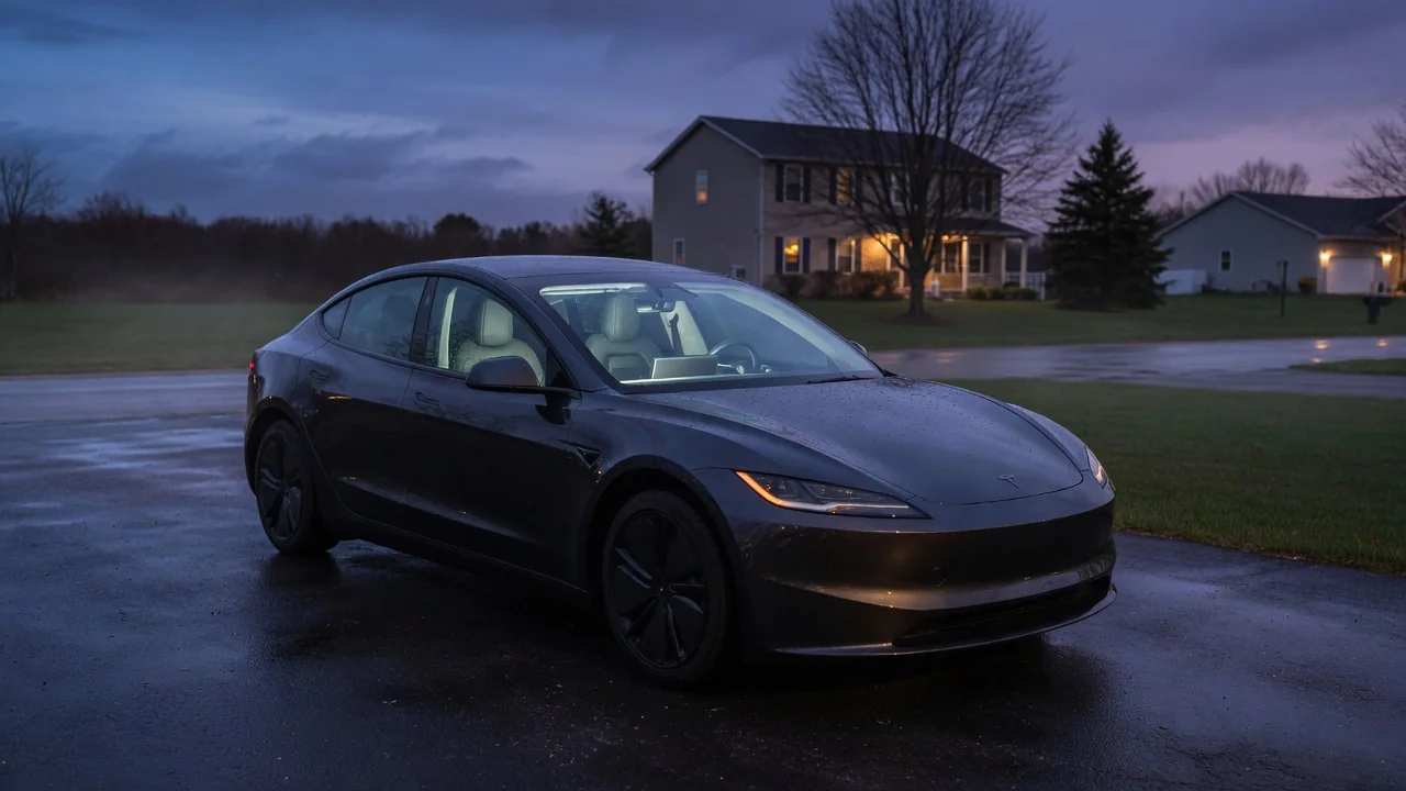 Automotive scene illustrating Why Does an EV Use Energy While Parked