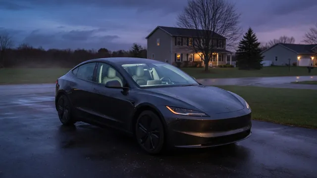 Automotive scene illustrating Why Does an EV Use Energy While Parked