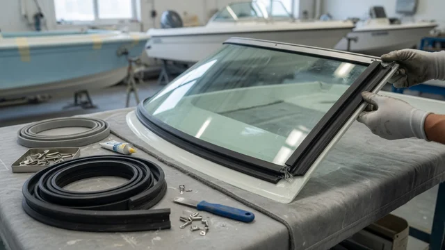 Selecting and Replacing Boat Windshield Molding for Sea Ray, Taco Marine, and Taylor Made Systems
