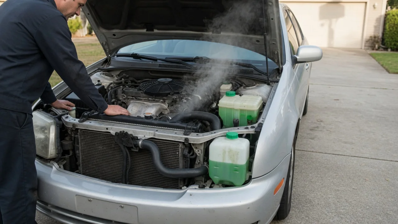 Automotive scene illustrating Why Does an Engine Need a Cooling System