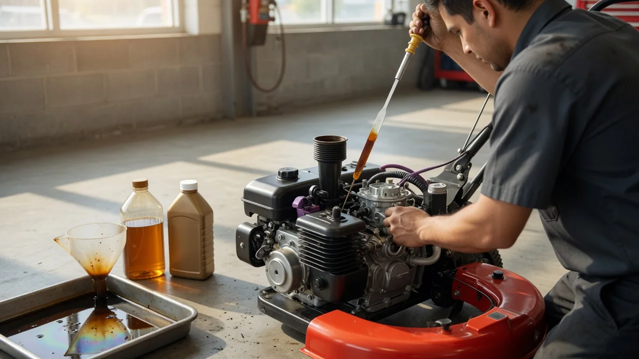 Wright Stander ZK Engine Oil Capacity