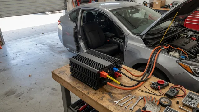 Automotive scene illustrating What Is a Hybrid Inverter
