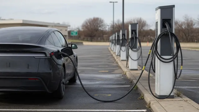 Automotive scene illustrating What Does DC Fast Charging Mean