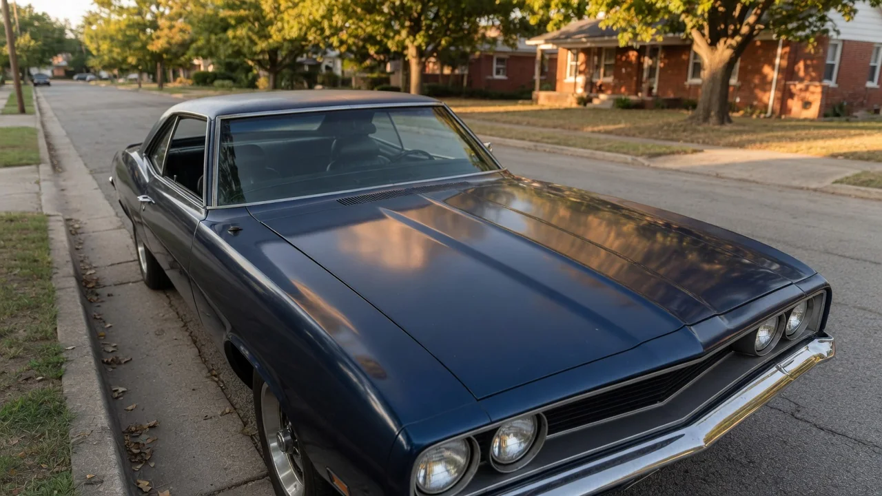 Automotive scene illustrating Why Do Some Cars Have a Long Hood