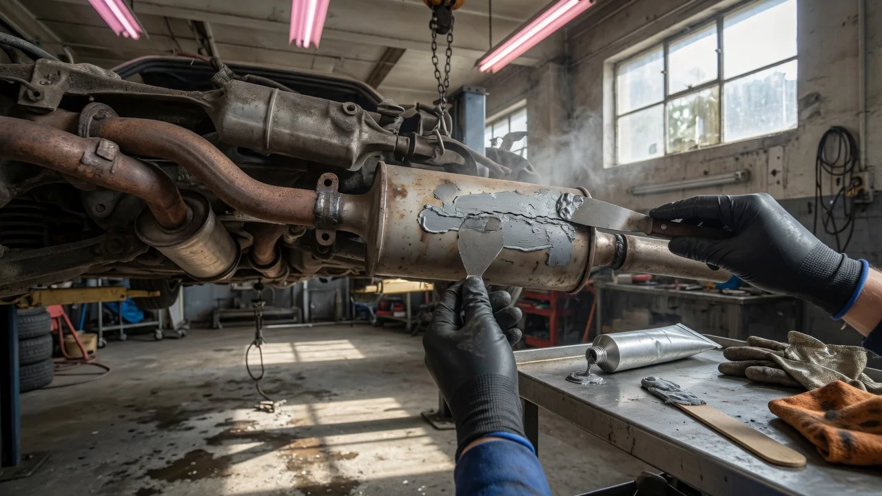 J-B Weld Exhaust System Sealant: Uses and Limits for Leak Repair