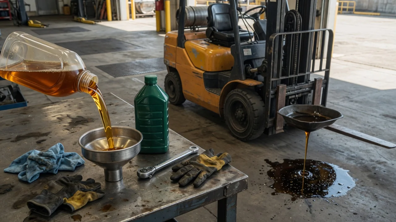 How to Choose the Right Transmission Fluid for a Clark Forklift