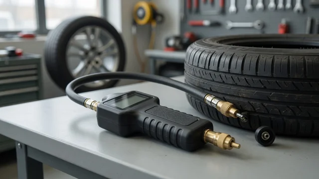 Husky Digital Tire Pressure Gauge (5-in-1)