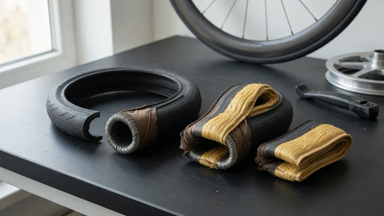 Bike tire bead types: wire vs folding (aramid)