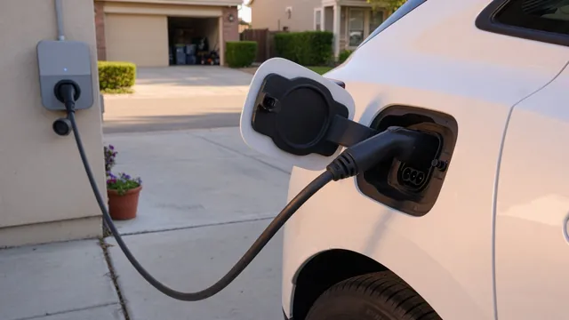 Automotive scene illustrating Why Does an EV's Charging Port Get Warm