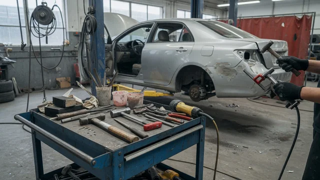 Buy a car body repair tool kit