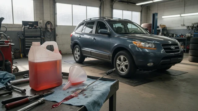 Choose Hyundai Santa Fe transmission fluid