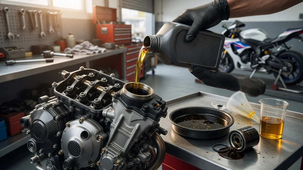 Yamaha R1 Engine Oil: What Grade and Specification to Use