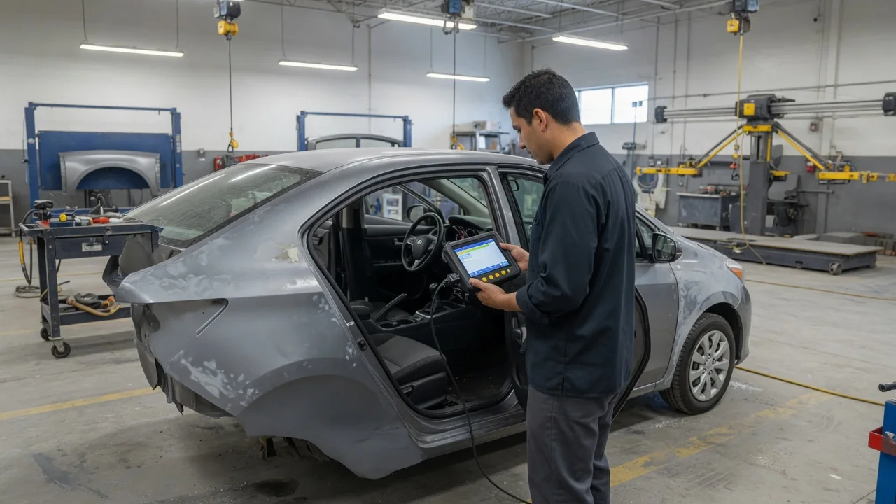 Why Is Module Communication Checked After Body Repair?
