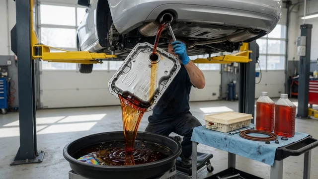 Audi Automatic Transmission Fluid Change: Requirements and Procedure