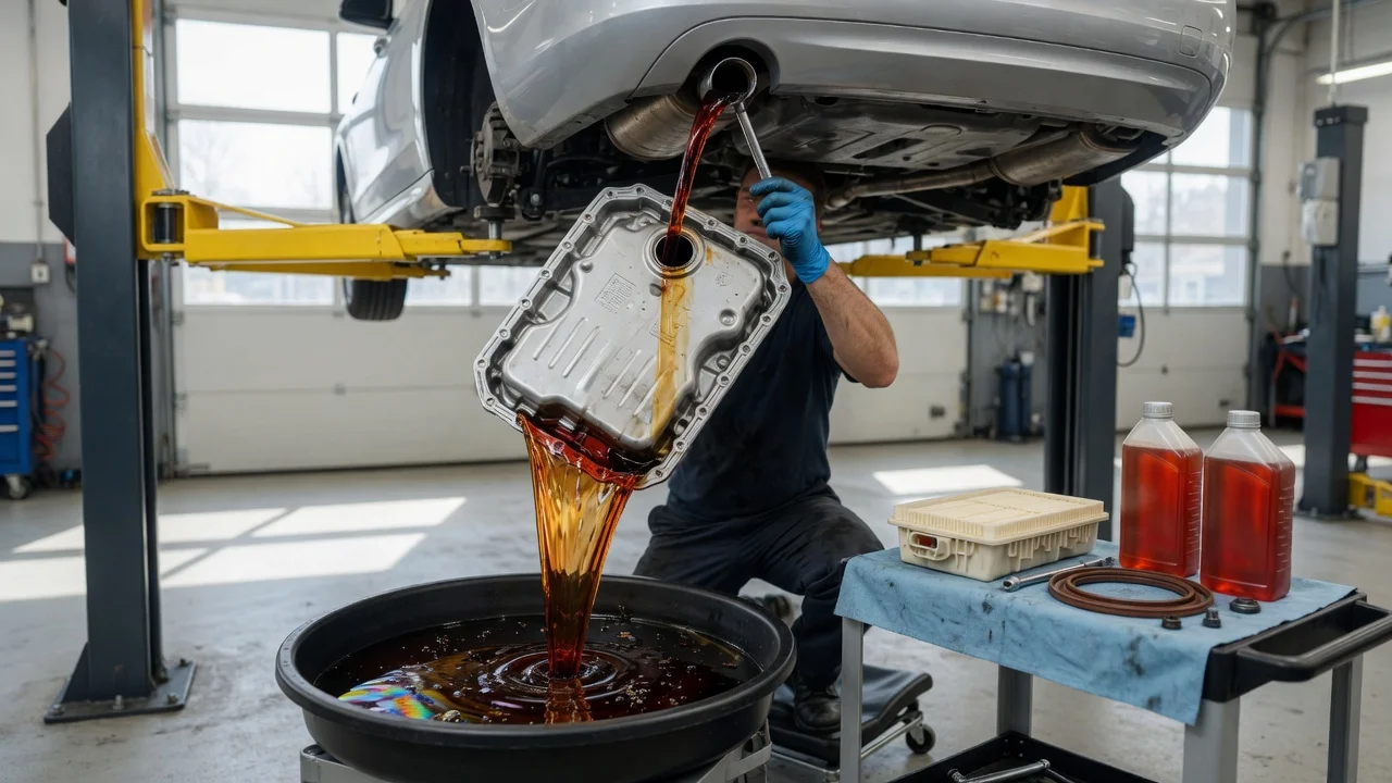 Audi Automatic Transmission Fluid Change: Requirements and Procedure