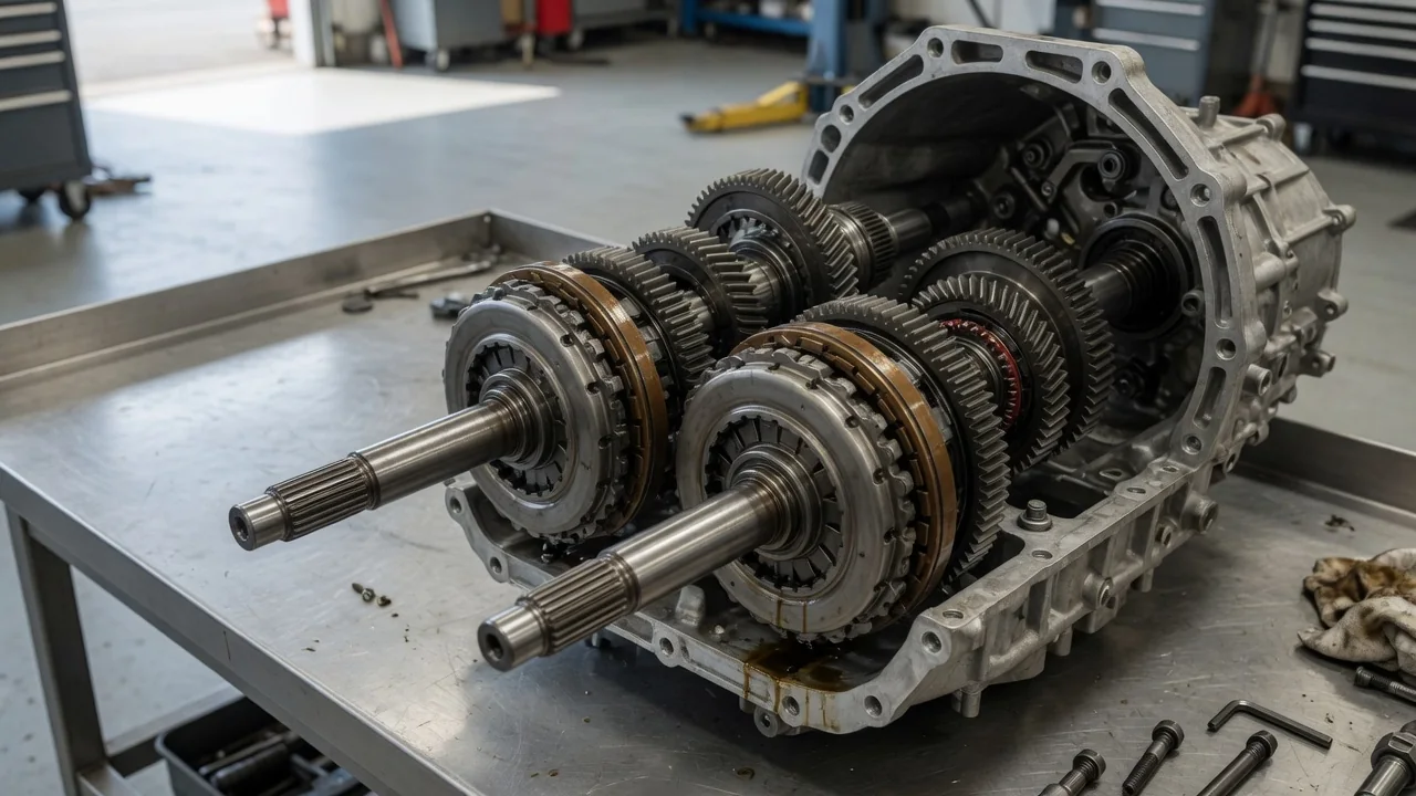 Why Does a Dual-Clutch Gearbox Have Two Input Shafts?