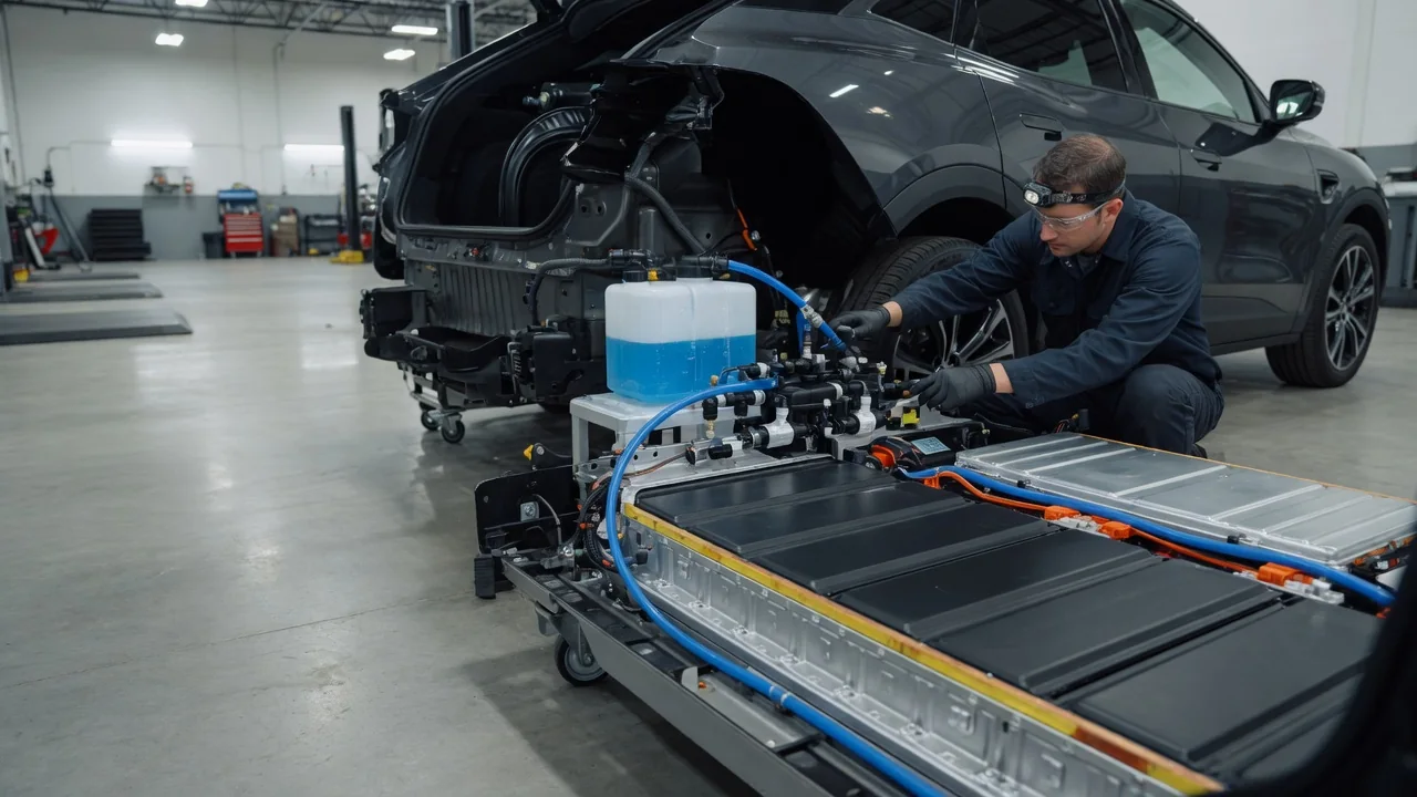 What Is Liquid Cooling for an EV Battery?