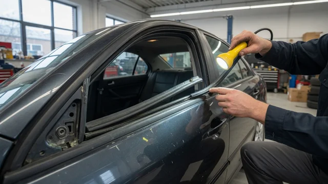 Car door seal noise: diagnosis and reduction