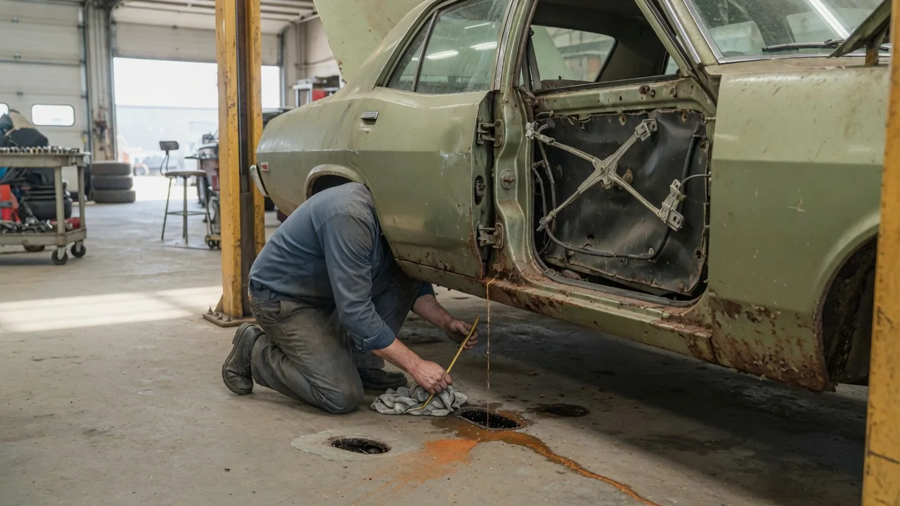 Why Do Old Cars Need Drain Holes Checked?
