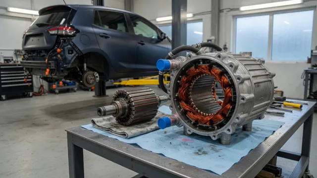 What Is a Traction Motor in an EV? Rotor, Stator, Torque and Cooling