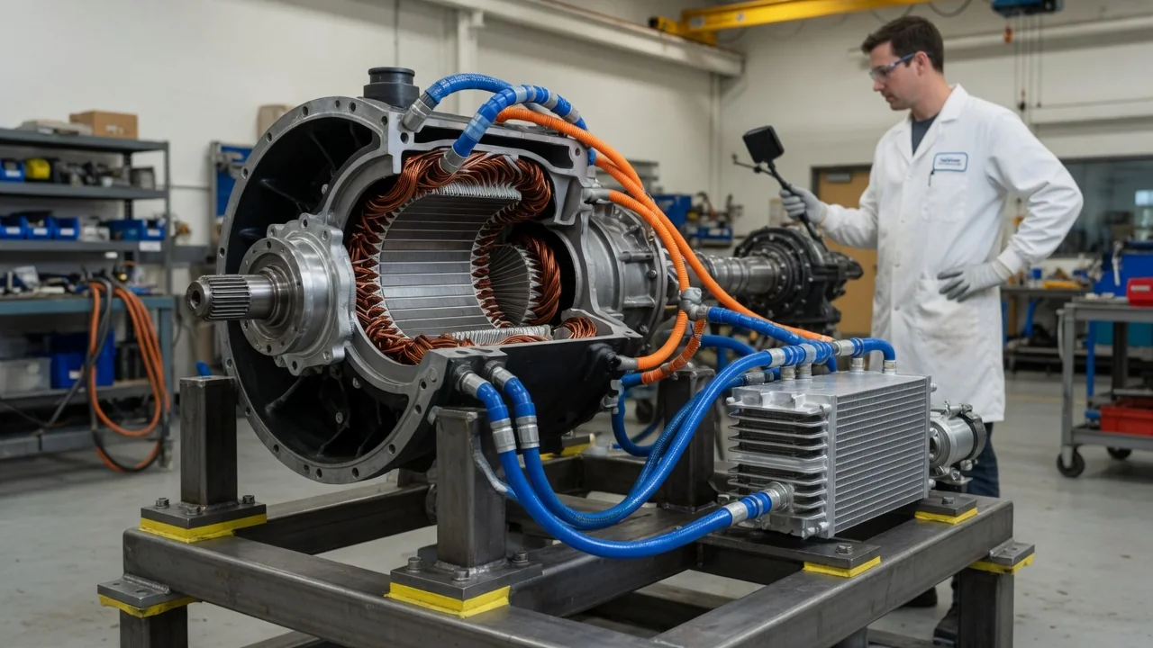Why Do EV Motors Need Cooling? Losses, Heat Paths and Power Limits