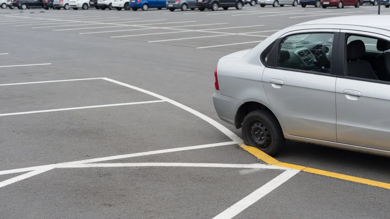 Automotive scene illustrating Why Does a Car Turn More Tightly in Reverse
