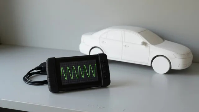 Illustration of a scan tool displaying a vehicle speed sensor B fault beside a vehicle outline