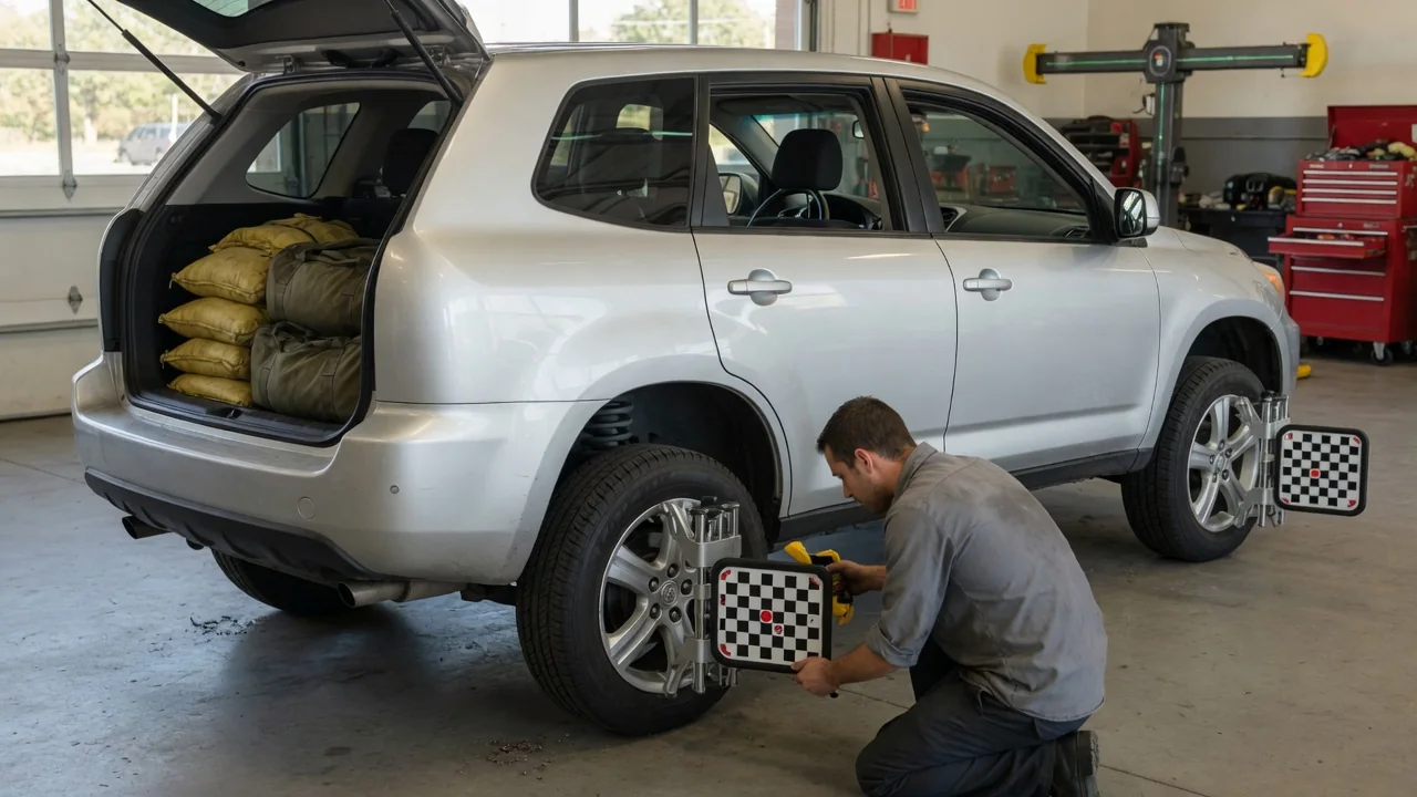 Why Does Suspension Alignment Shift When Loaded?