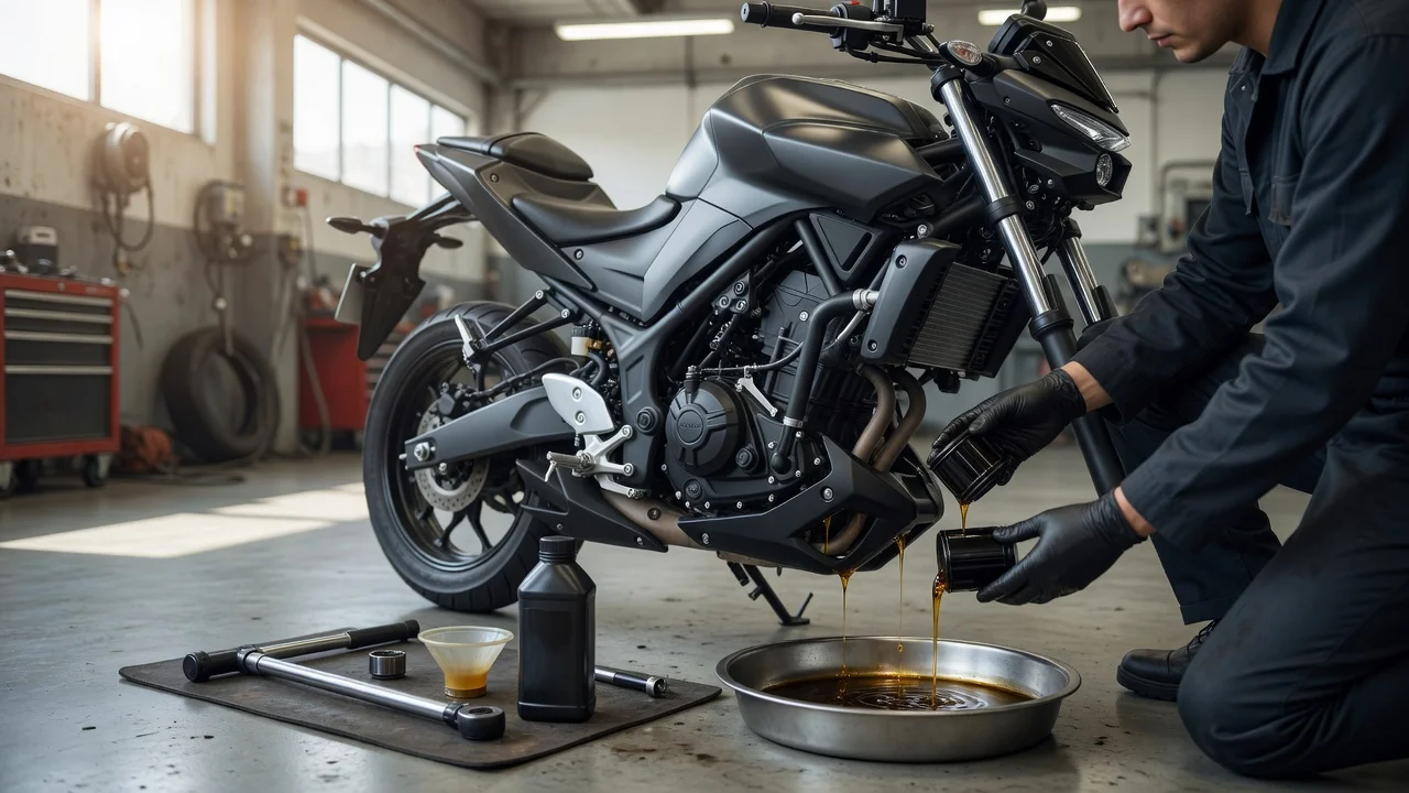 Yamaha MT-03 engine oil capacity