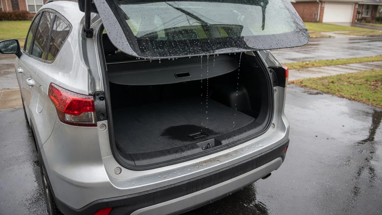 Automotive scene illustrating Why Does a Tailgate Leak Into the Cargo Area