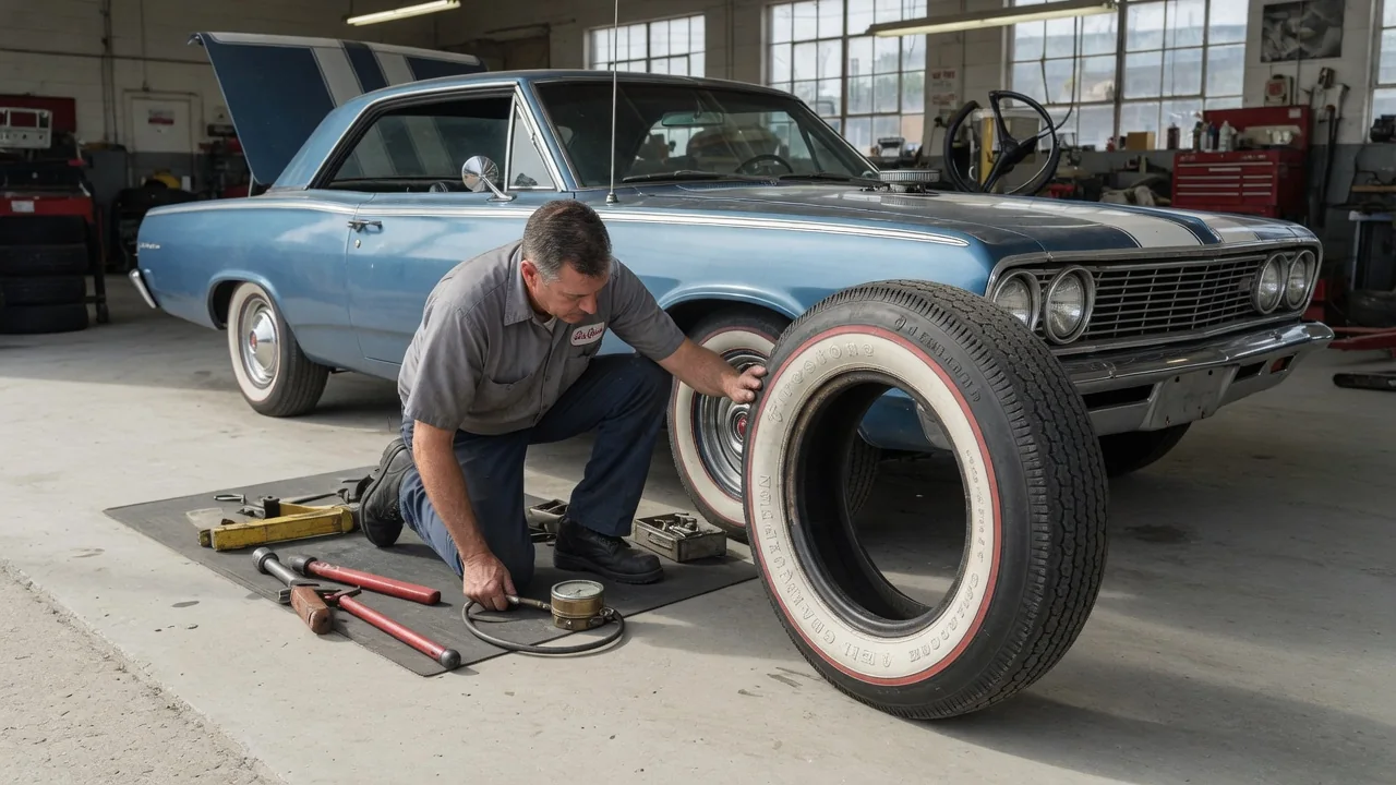 Why Do Some Classic Cars Use Bias-Ply Tires?