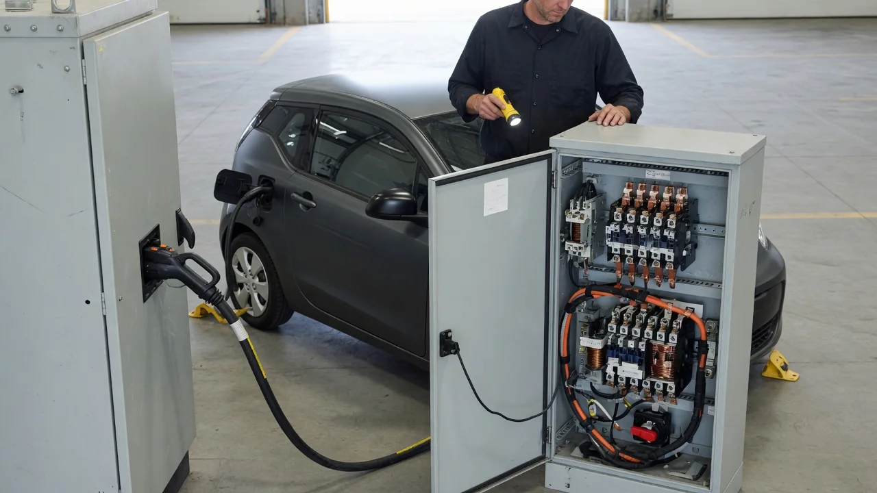 Why Do EV Chargers Have Contactors? Switching, Safety and Faults