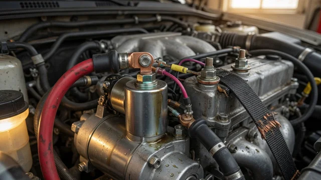 Car Starter Solenoid Wiring Diagram: Terminals, Circuits and Common Checks