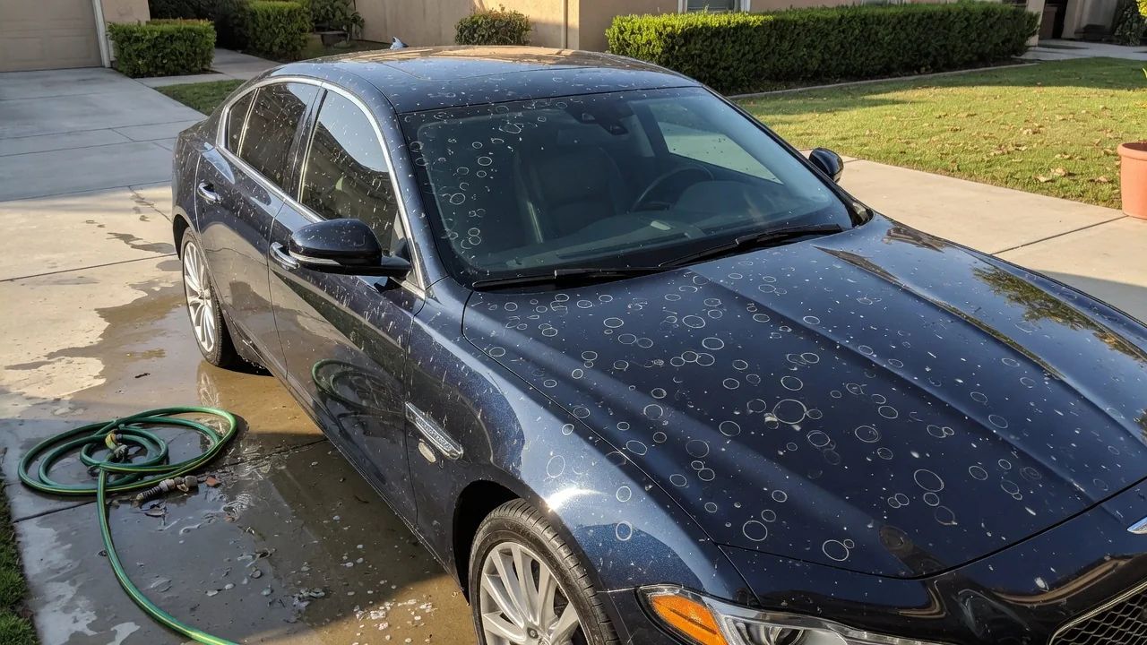 Why Does Hard Water Leave Spots on Car Paint?
