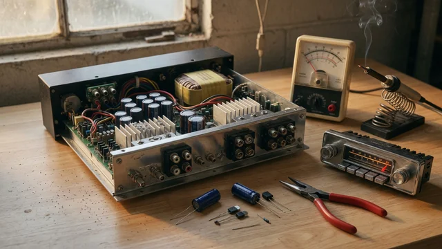 Vintage Car Audio Amplifiers: What to Know Before You Buy or Restore One