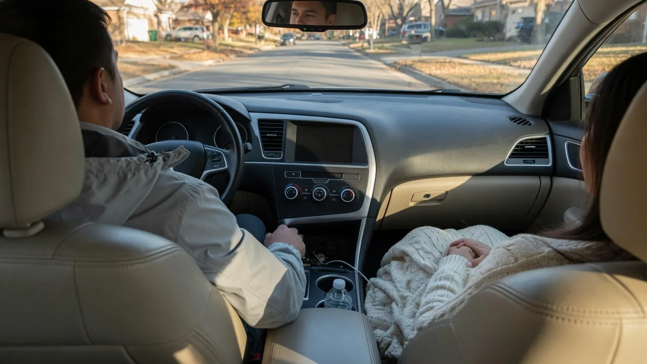 Automotive scene illustrating Why Do Some Cars Have Dual-Zone Climate Control