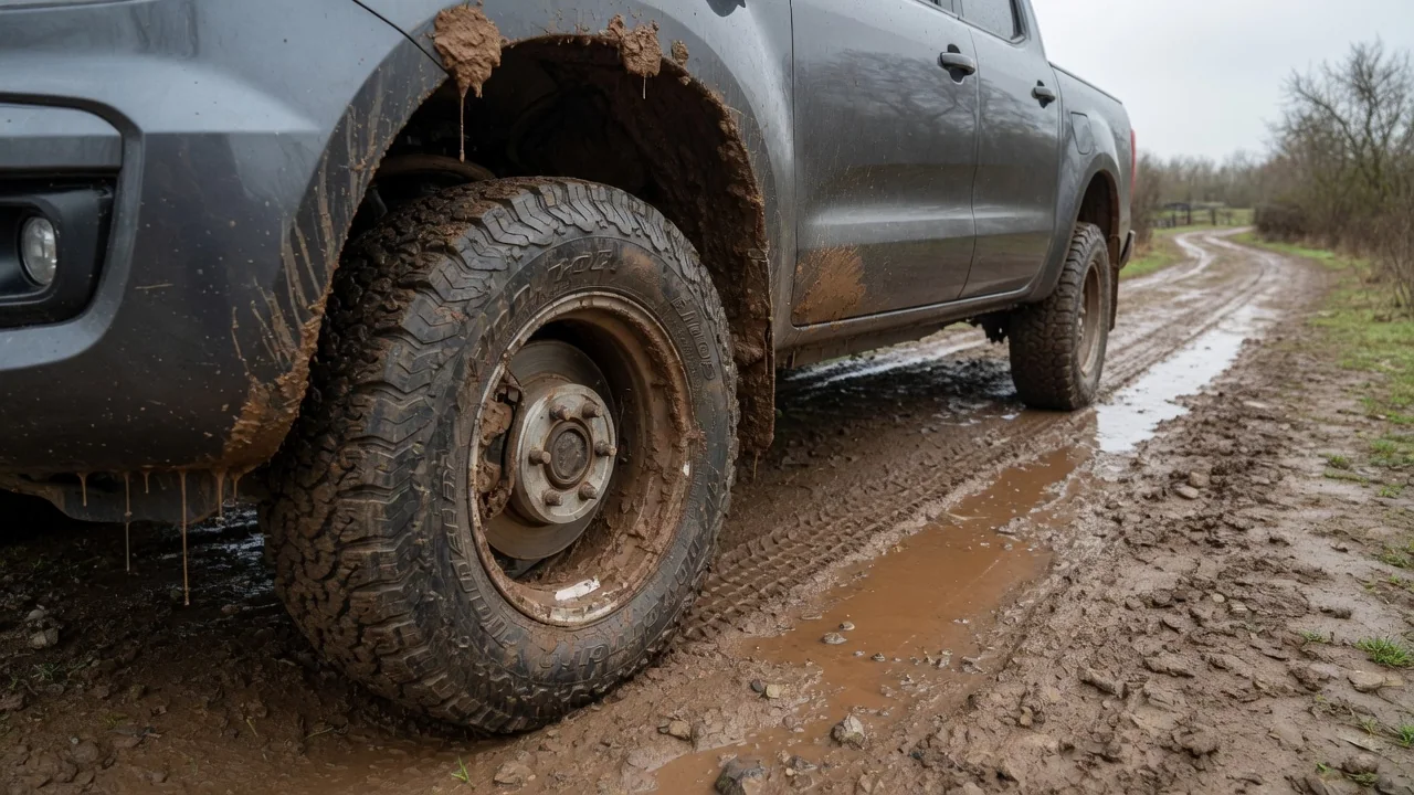 Why Do Muddy Roads Clog Wheel-Well Areas?