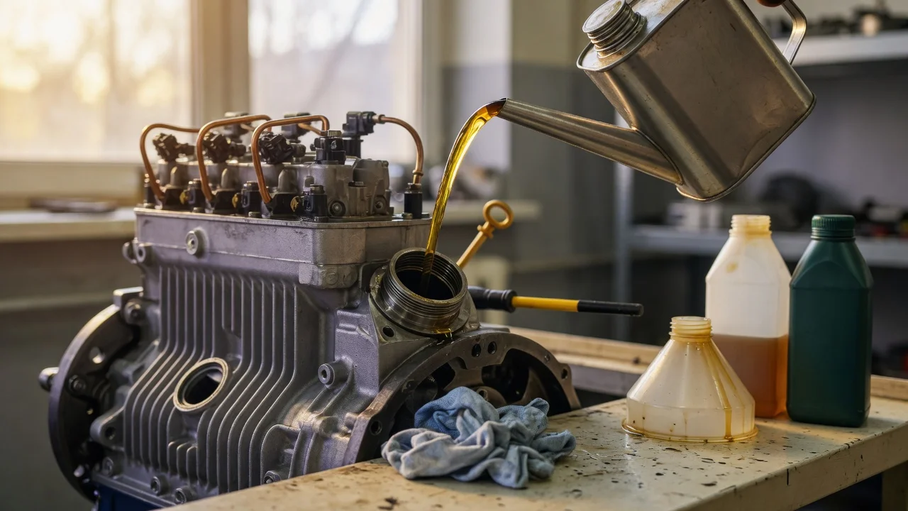 Yanmar 3TNV74F Oil Type: What the Engine Needs