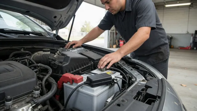Automotive scene illustrating What Is a Battery Management Sensor on a Car
