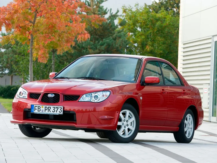 Impreza 2 generation, restyling 2