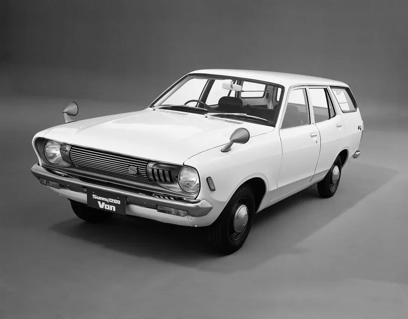 Datsun Sunny, generation photo