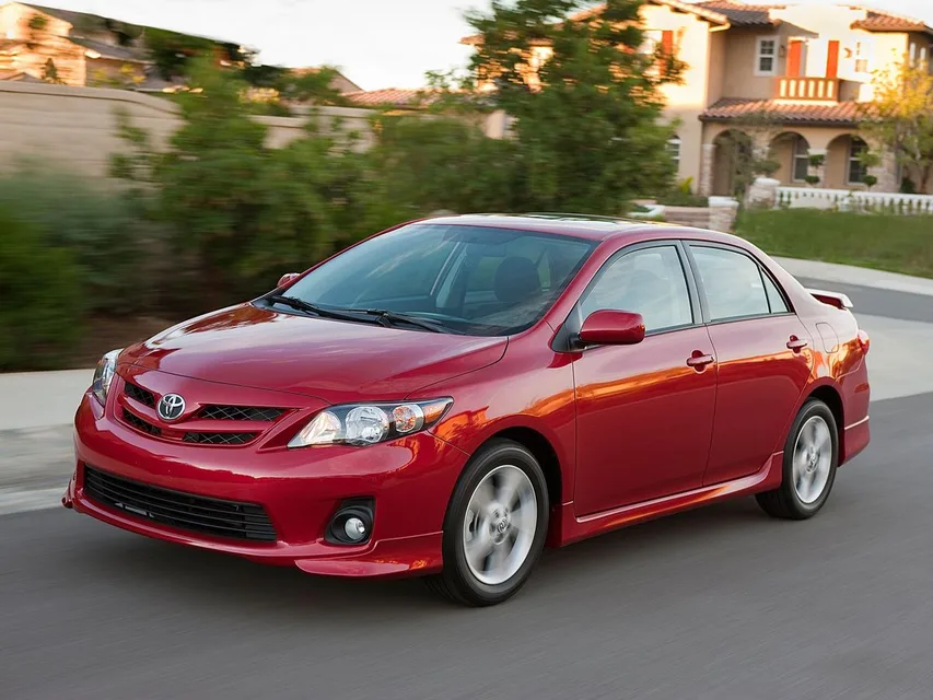 Corolla 10 generation, restyling