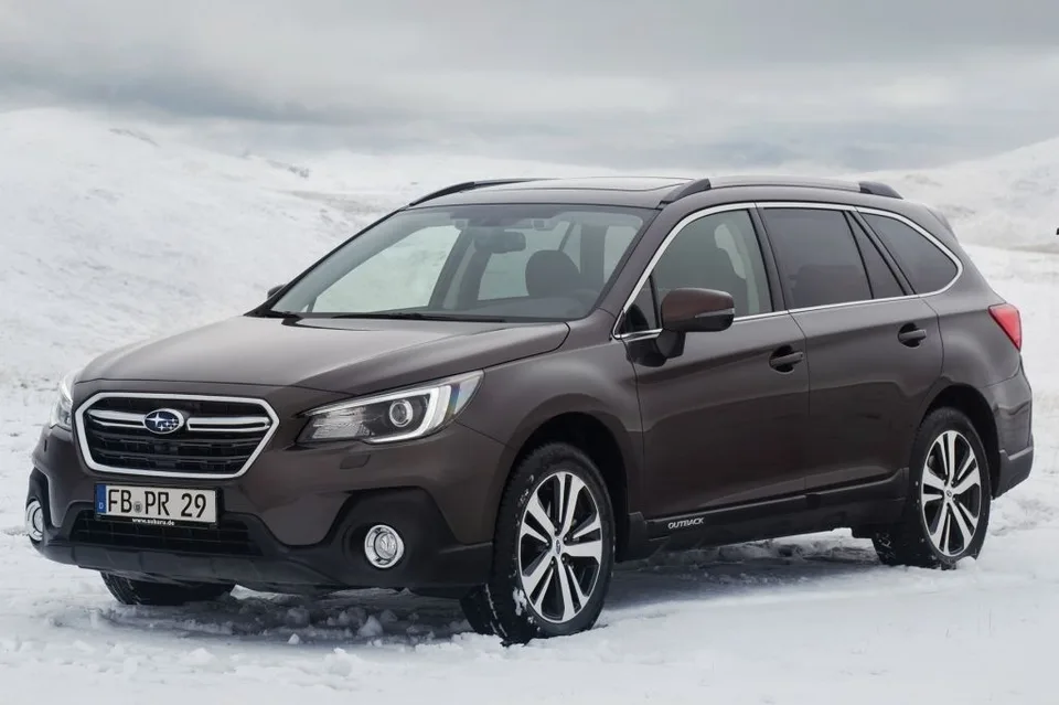 Outback 5 generation, restyling