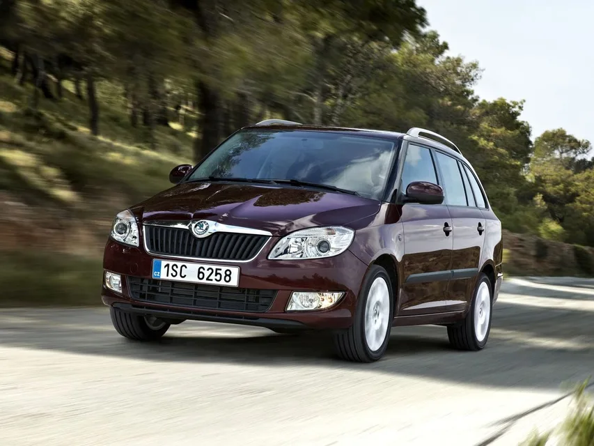 Fabia 2 generation, restyling