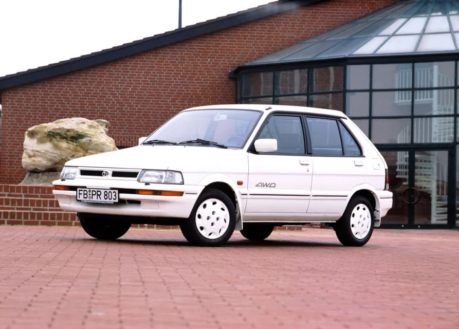 Justy 1 generation, restyling