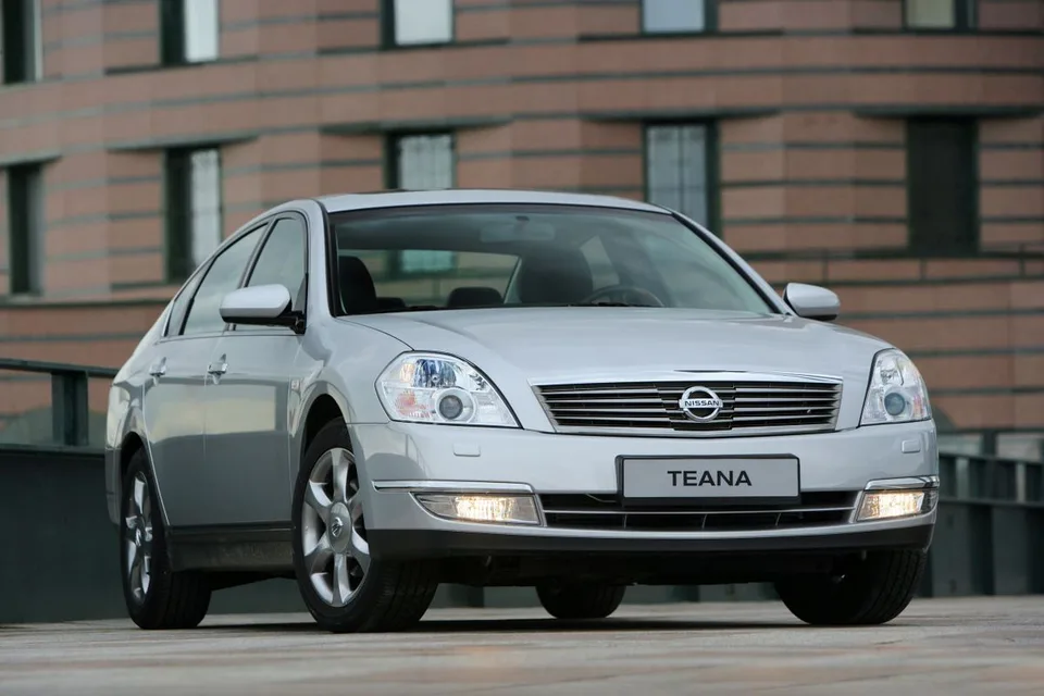 Teana 1 generation, restyling