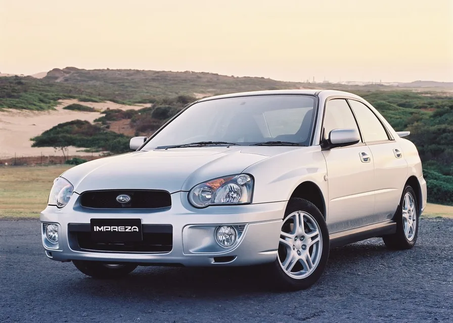 Impreza 2 generation, restyling 1