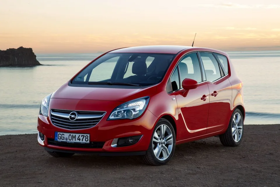 Meriva 2 generation, restyling