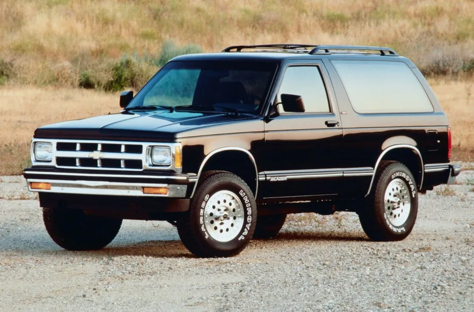 Blazer 1 generation, restyling